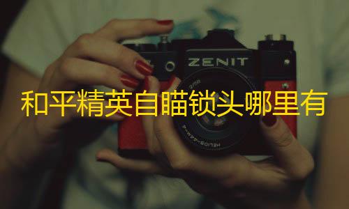 萤火突击辅助器免费开挂和平精英自瞄锁头哪里有